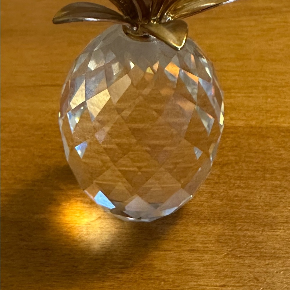 Swarovski Vintage Retired Pineapple with smooth leaves - Picture 3 of 4
